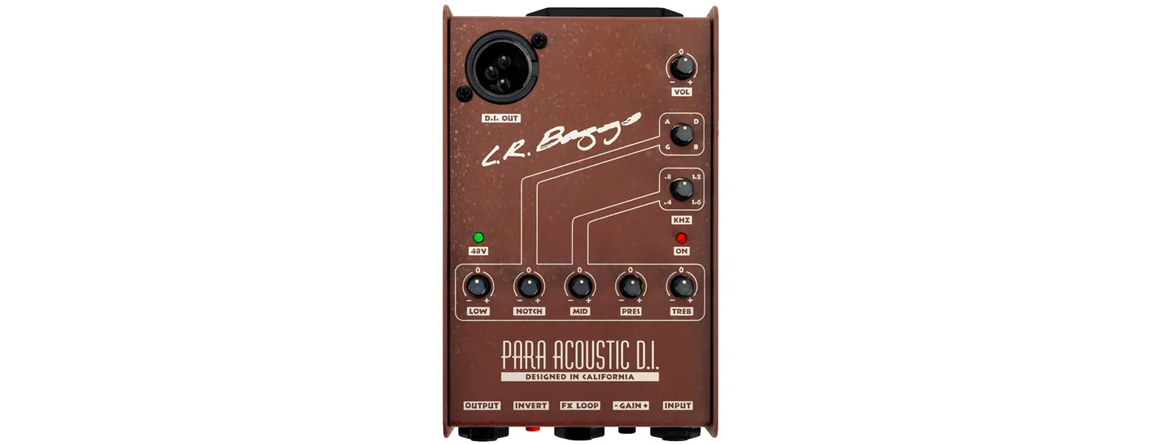 LR Baggs Para Acoustic DI/Preamp - Лучше всего подходит для акустических гитар